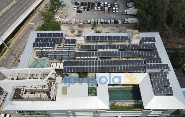 74.1KW Thailand, 390W Perc mono 72cells